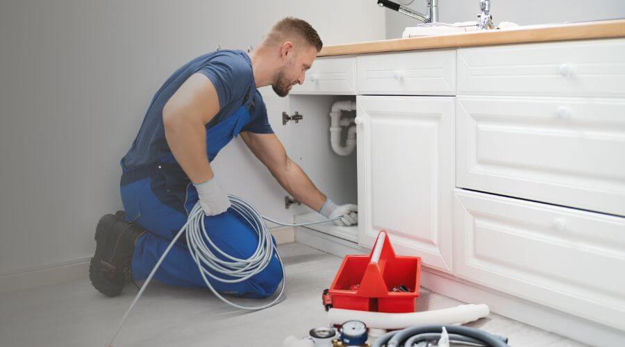 Local annual plumbing maintenance in Leland, MI